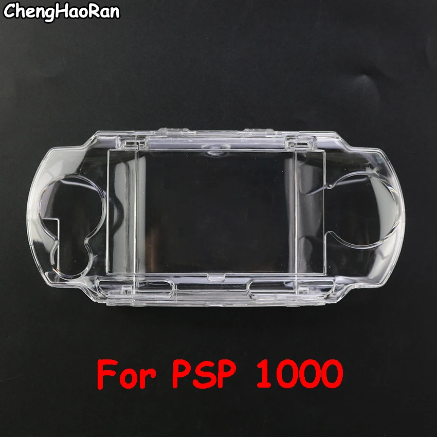 ChengHaoRan Clear Crystal Protective Case Hard Shell for PSV 1000 2000 PSP Go Transparent Protection Cover For PSP1000 2000 3000