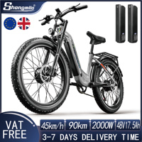 Shengmilo MX06pro Electric Bike 2000W Dual Motor 26 Inch 48V 17.5AH Samsung Battery Ebike