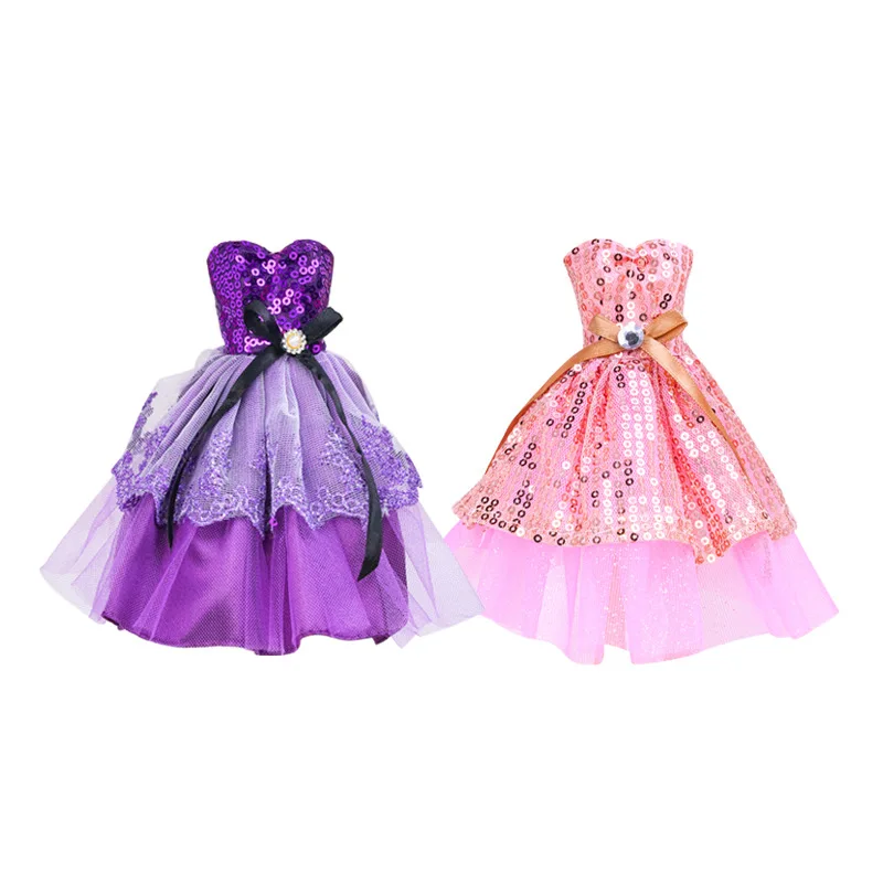 1/6 bambola vestito moda elegante partito corsetto abiti 30 cm vestiti per le bambole principessa vestire abiti accessori fai da te giocattoli per bambini