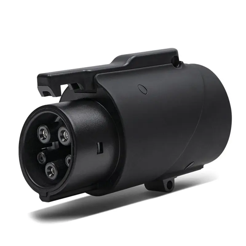 

1 PCS J1772 To Adapter 80A Fast Charging Adapter For Tesla Model 3 Model Y Model X Model S-A97E
