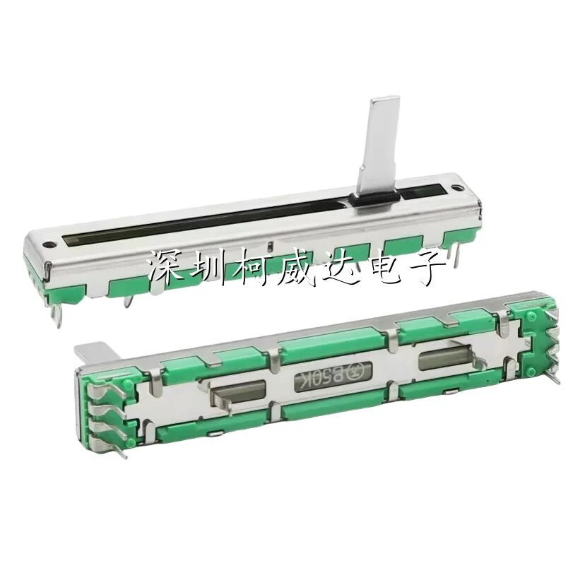 1pcs，Slider Potentiometer，B50K，8Pin，Total length 60mm，DCV1034，Pioneer DJ DDJ-SB2 SB3 RB WEGO，BPM mixer straight slide