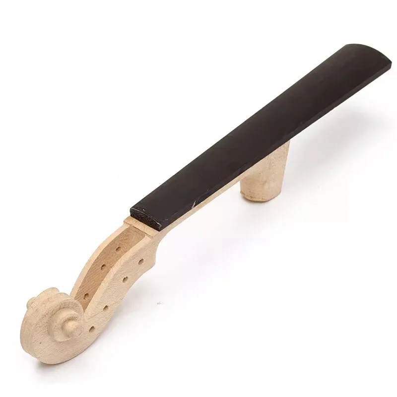 Solid Wood Violin Scroll Fingerboard High-quality Durable Handmade DIY 4/4 3/4 Violin Accessory Set Stringed Instruments Parts