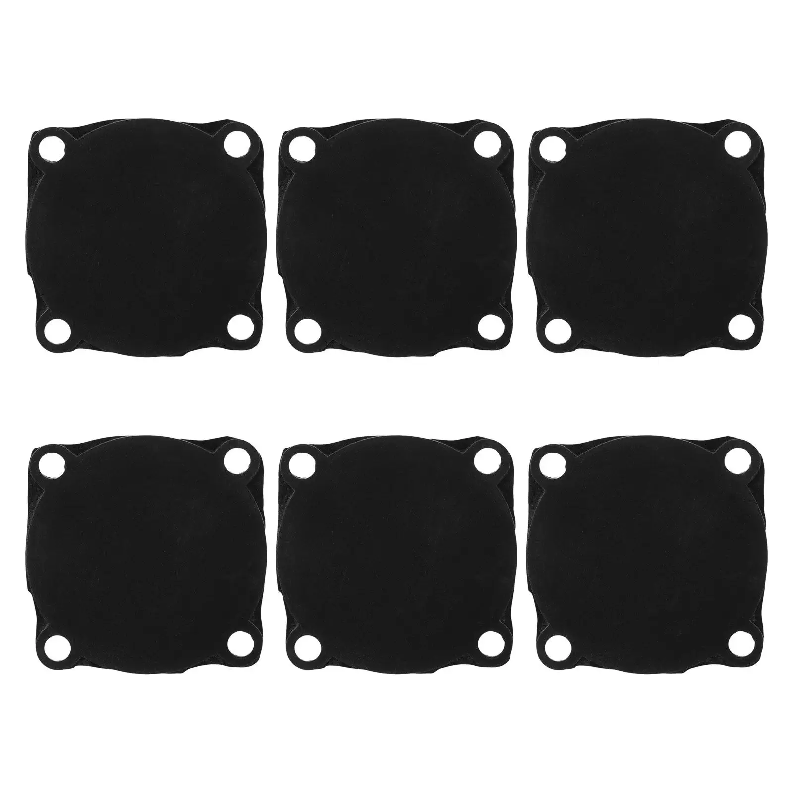 6PCS Rubber Washers for Air Compressor Pressure Switch – Leakproof Shock-Absorbing Gaskets Replacement Parts