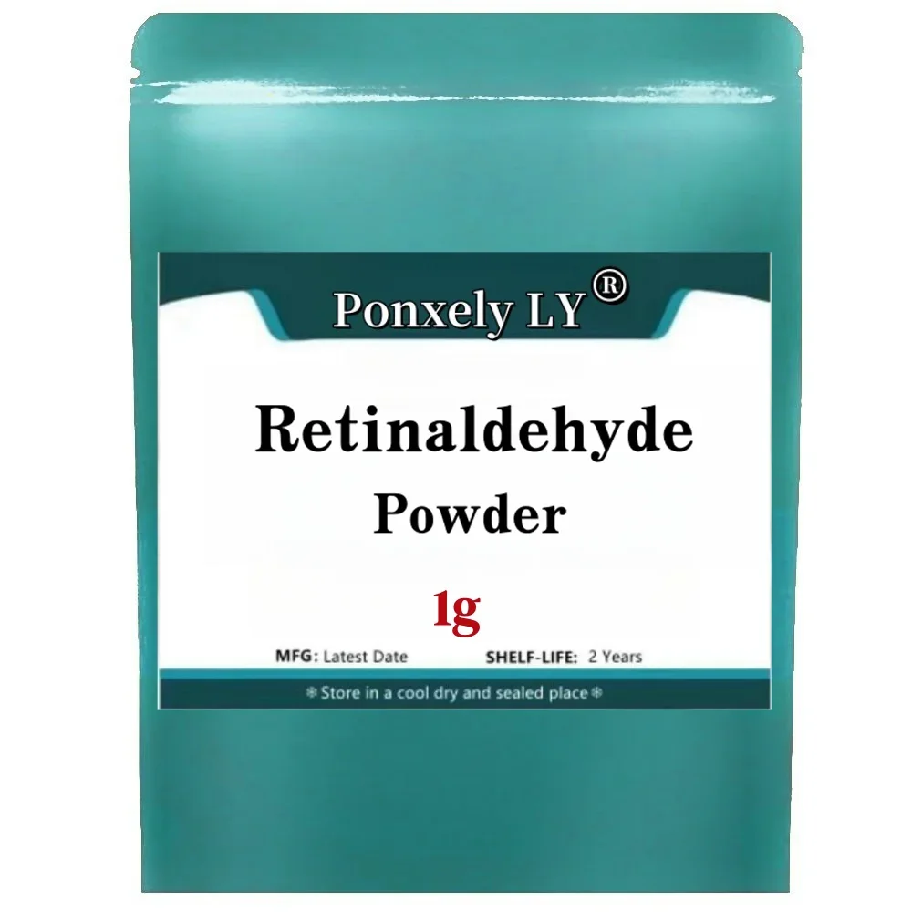 High Quality 1-10g Cosmetic Grade Retinaldehyde Powder Cosmetic Material