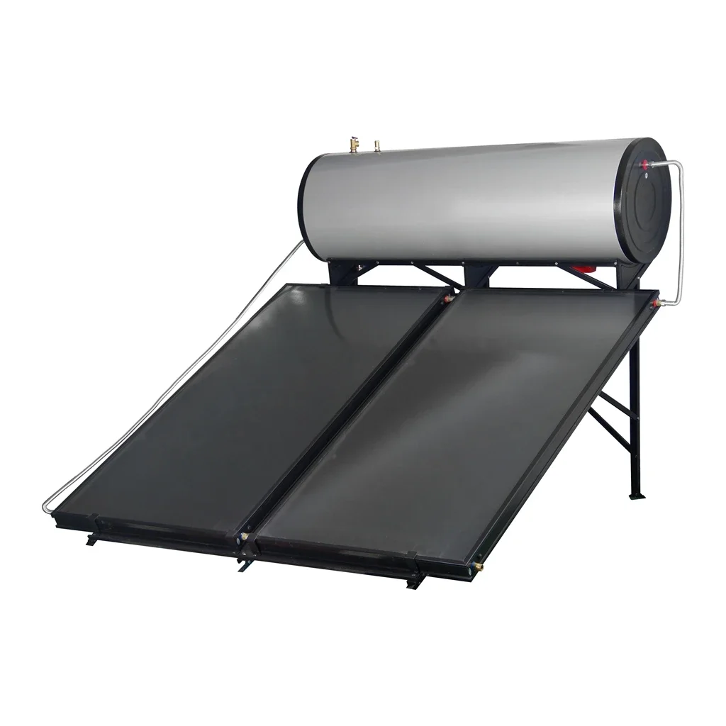 China hot sell 100L 150L 200L 250L 300L 360L compact pressurized solar water heater with heat pump