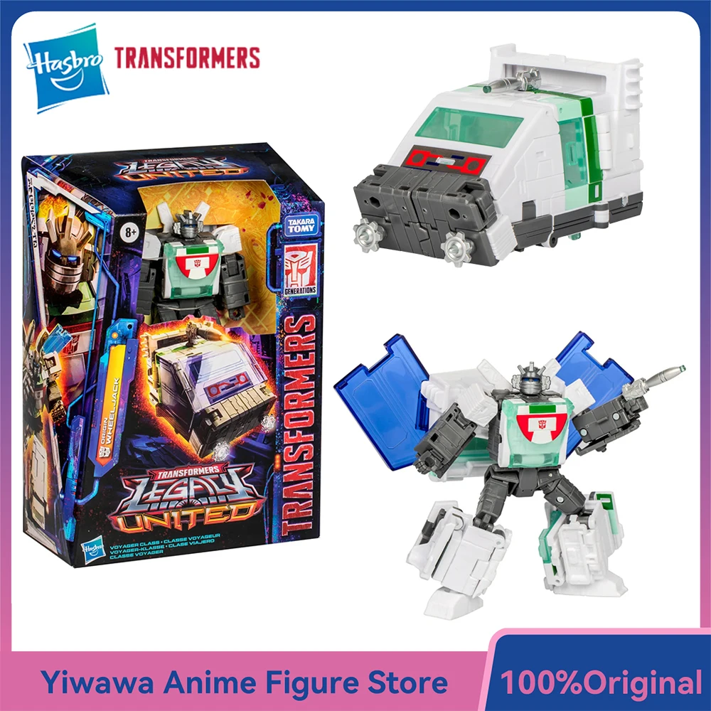

[In-Stock] Hasbro Transformers Legacy United Origin Wheeljack 17.5cm Voyager Class Anime Action Figure Model Collection Toys