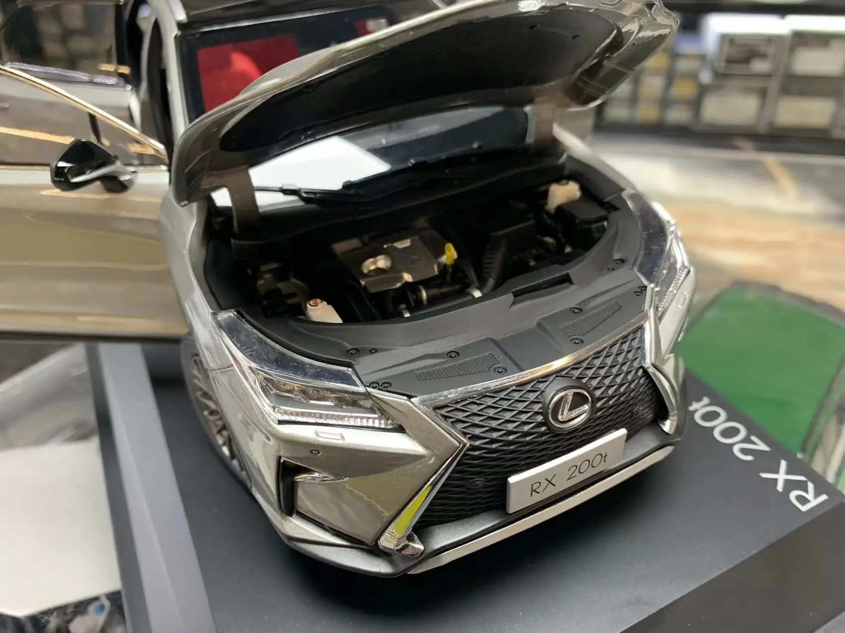 金属合金車モデル玩具,完全なシミュレーション,限定版,静的,ギフト,工場,1:18,rx200t,suv,オリジナル