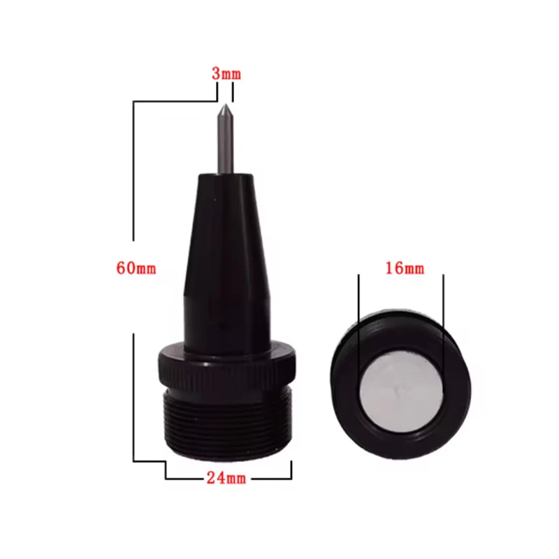 M24 M26 Dot Peen Marking Needle 2mm 3mm 4mm, Replacement Stylus for Pneumatic Dot Peen Marking Machine Parts