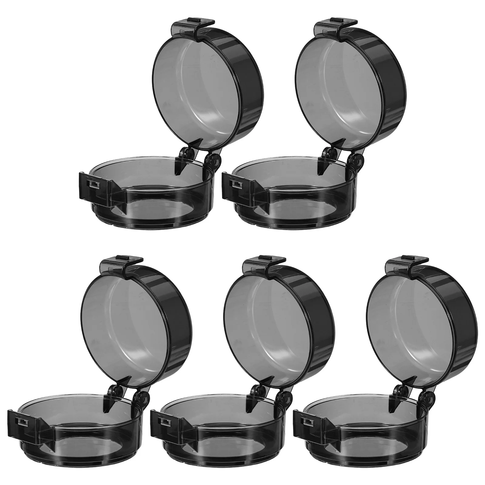 

5pcs Gas Stove Knob Covers 4.2Cm Inner Diameter Child Proof Safety Protectors For Oven Burner Buttons High Temp Resistant Easy
