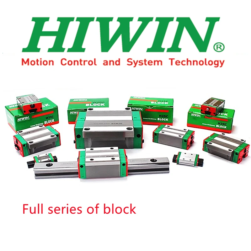 Genuine HIWIN Full series of carriage for MGN9H MGN12H MGN15H MGN9C MGN12C MGN15C MGN7H MGN7C