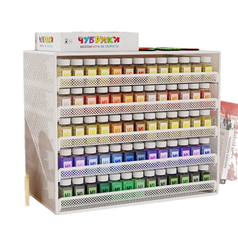 

Pin Bean Storage Box Storage Bottle Letter Tray Drawer Shelf Pin Bean Sub-packing Box Multi-layer Pin Bean Tool Organizing Rack