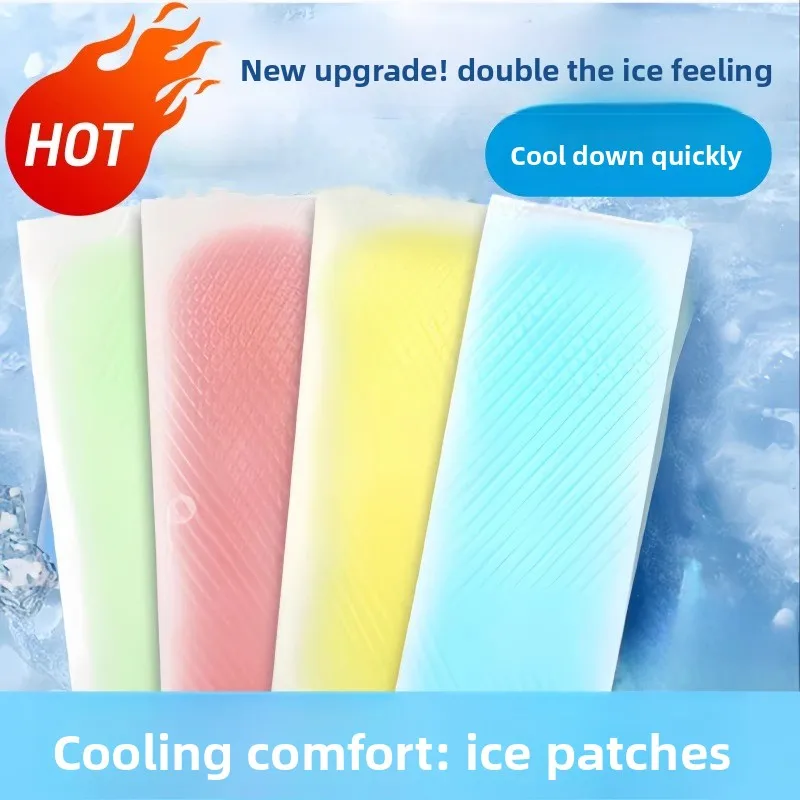 Cooling Gel Patches for Adults & Kids - Physical Cold Compress for Fever Relief Phone Overheating Rescue Summer Refreshment