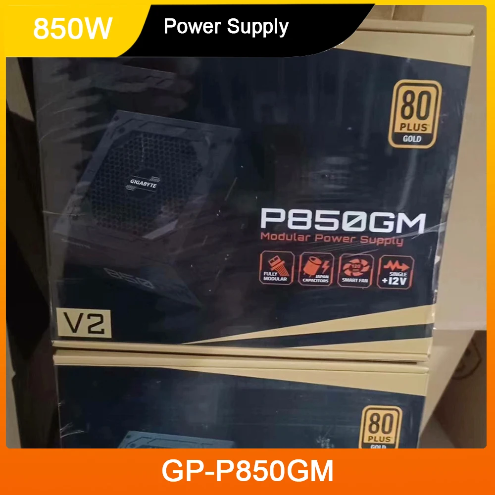 New For Gigabyte GP-P850GM 850W P850GM ATX 12V 80PLUS Gold Power Supply