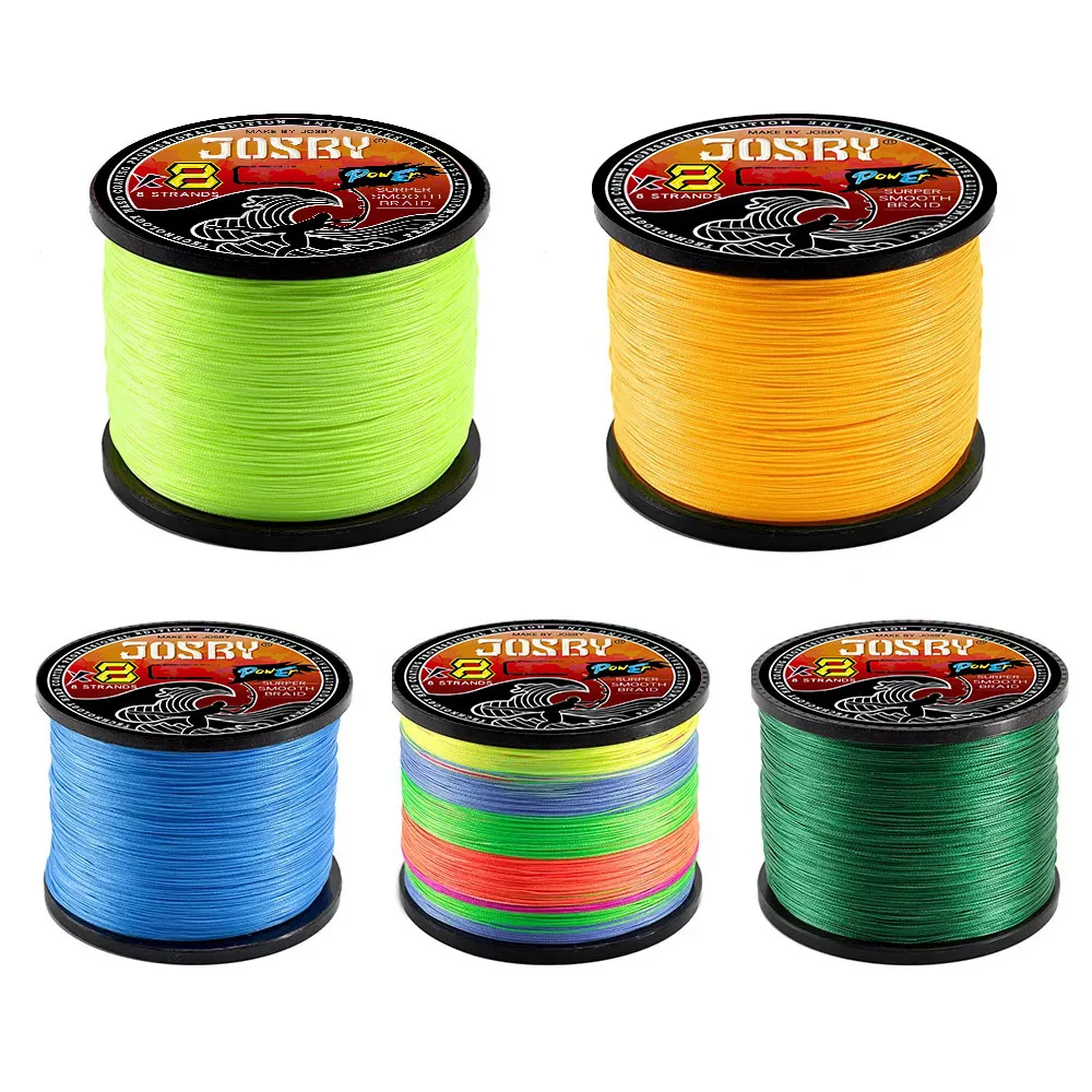 300M 500M 1000M 8 Strands 4 Strands 10-80LB PE Braided Fishing Wire Multifilament Super Strong Fishing Line Japan Multicolor