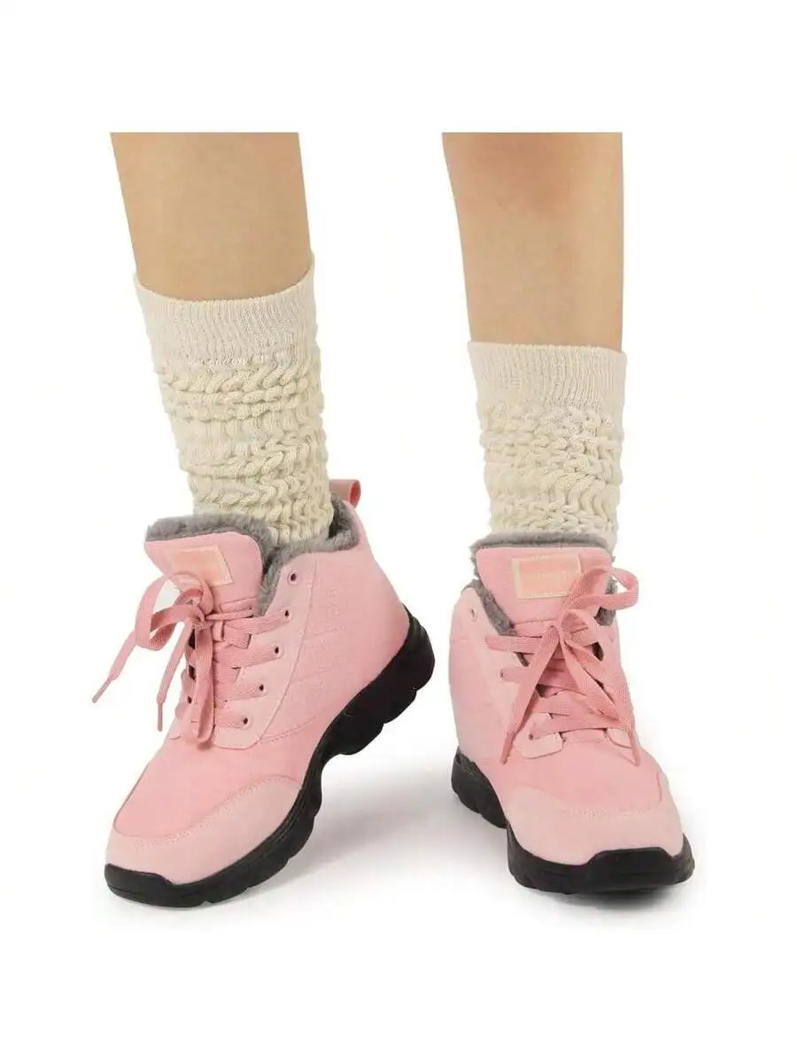 

Women Soft Knit Scrunch Socks Knee-High Comfort Socks Size 5-11