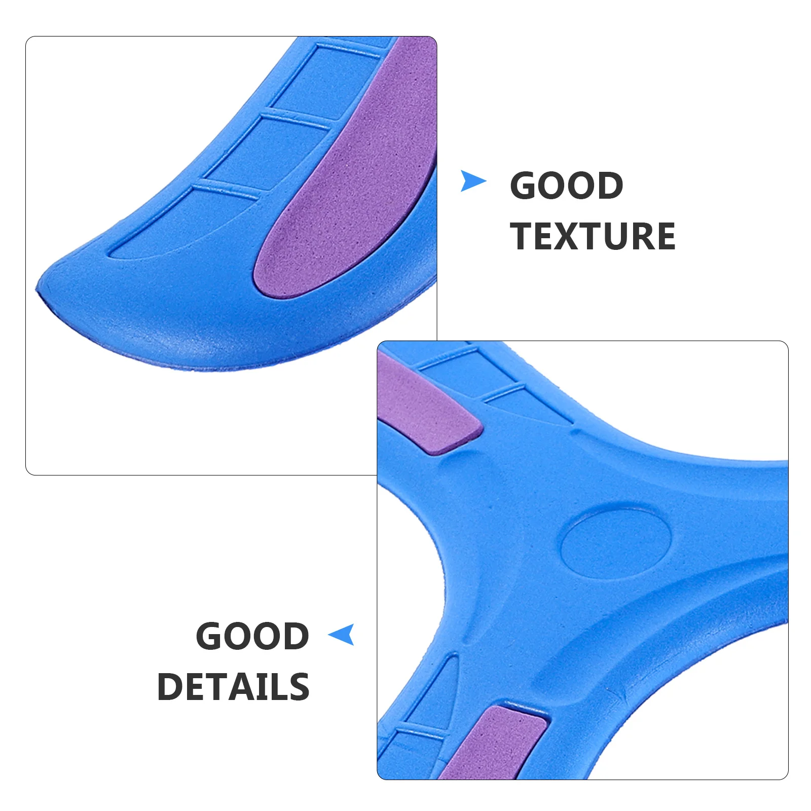 Boomerang de três folhas, material eva macio, fácil lançamento, disco voador para crianças, esportes ao ar livre, recreação, brinquedo voador engraçado