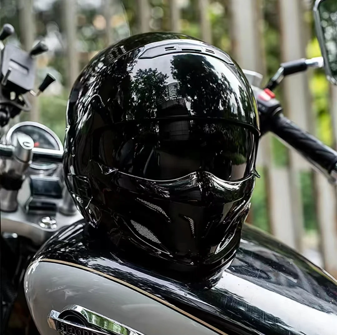 Motorcycle Helmet Detachable Multi-purpose Combination Full face Scorpion helmets Locomotive Personality Half Predator Helmet