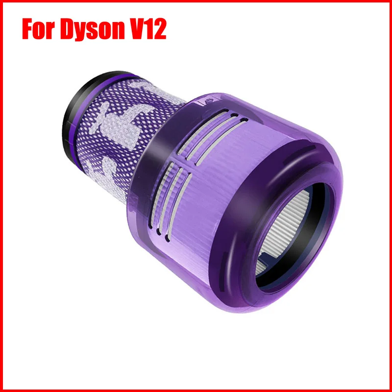 Hepa unidade de filtro peças reposição para dyson v12 detectar fino total limpo sem fio aspirador lavável kits reposição acessórios