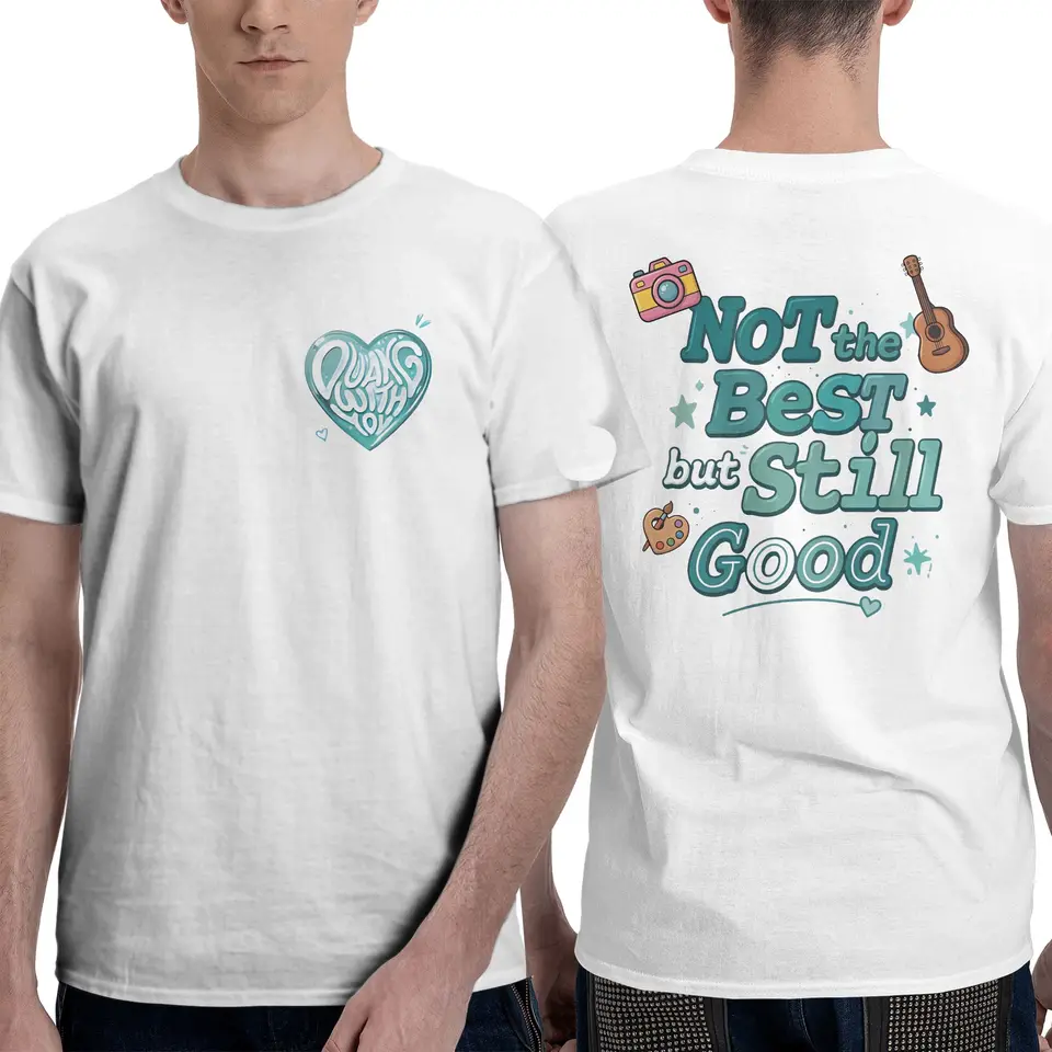 Novelty Thai BL Duang with You T-Shirt Men Round Collar Cotton T