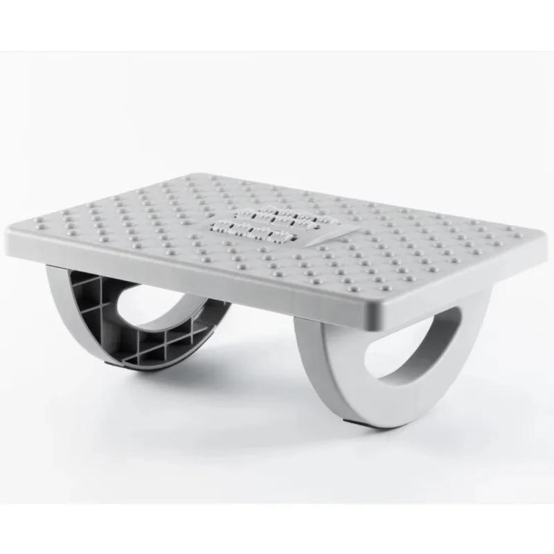 

Footstool Under Desk Non-slip Ergonomic Swing Footstool Plastic Computer Desk Footstool Home and Office