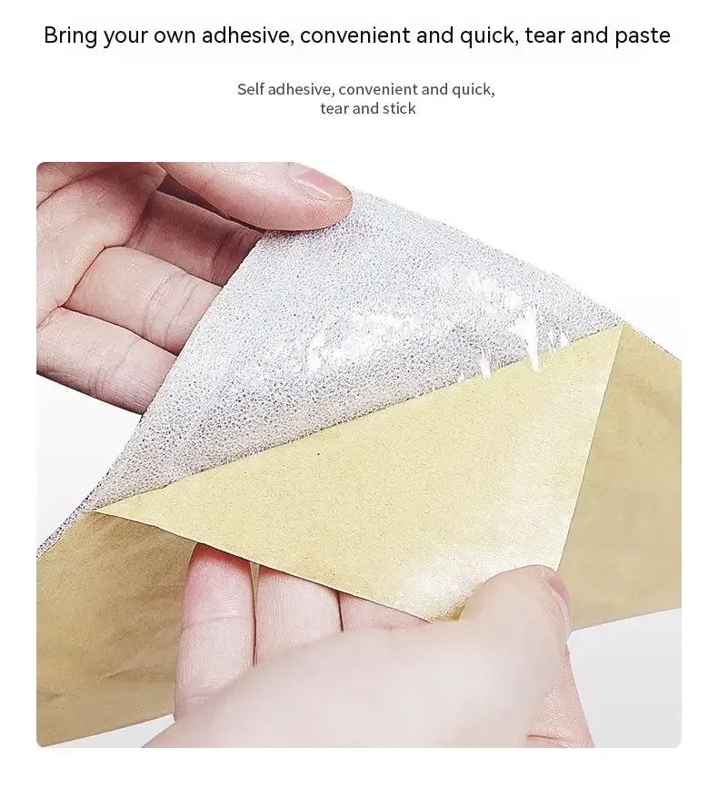 70CM x 2M 3D Wandaufkleber Nachahmung Ziegel Wasserdicht DIY Selbstklebende Tapete für Wohnzimmer Küche Schlafzimmer Home Decor – Detail 6