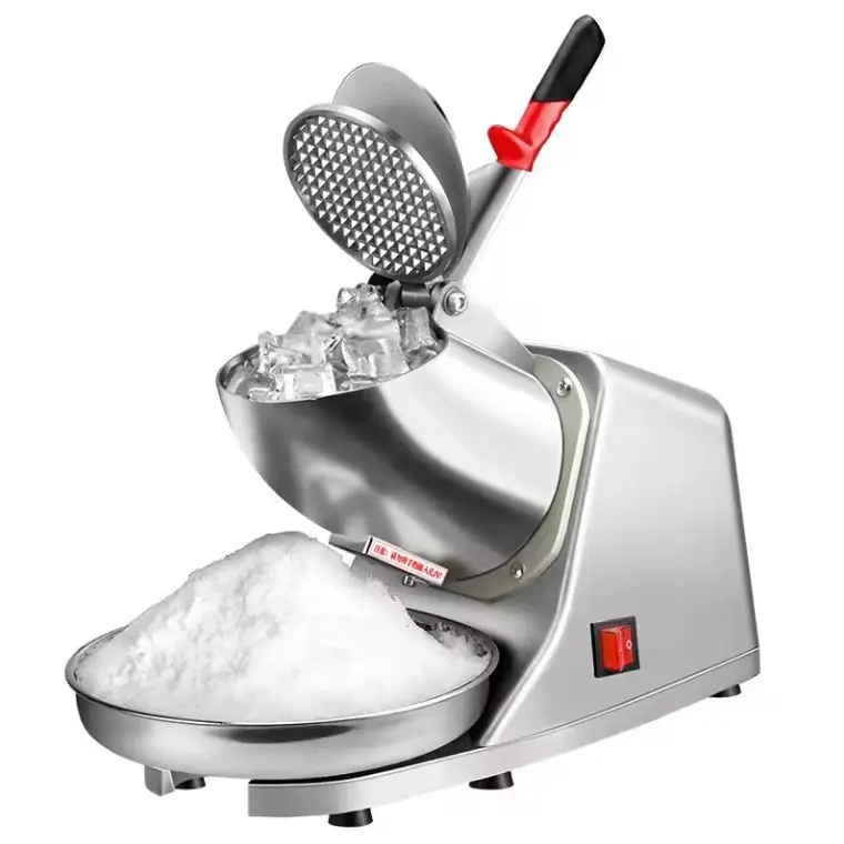 High Efficiency Electric Ice Crusher Electric Block Ice Crusher Shaved Ice Machine