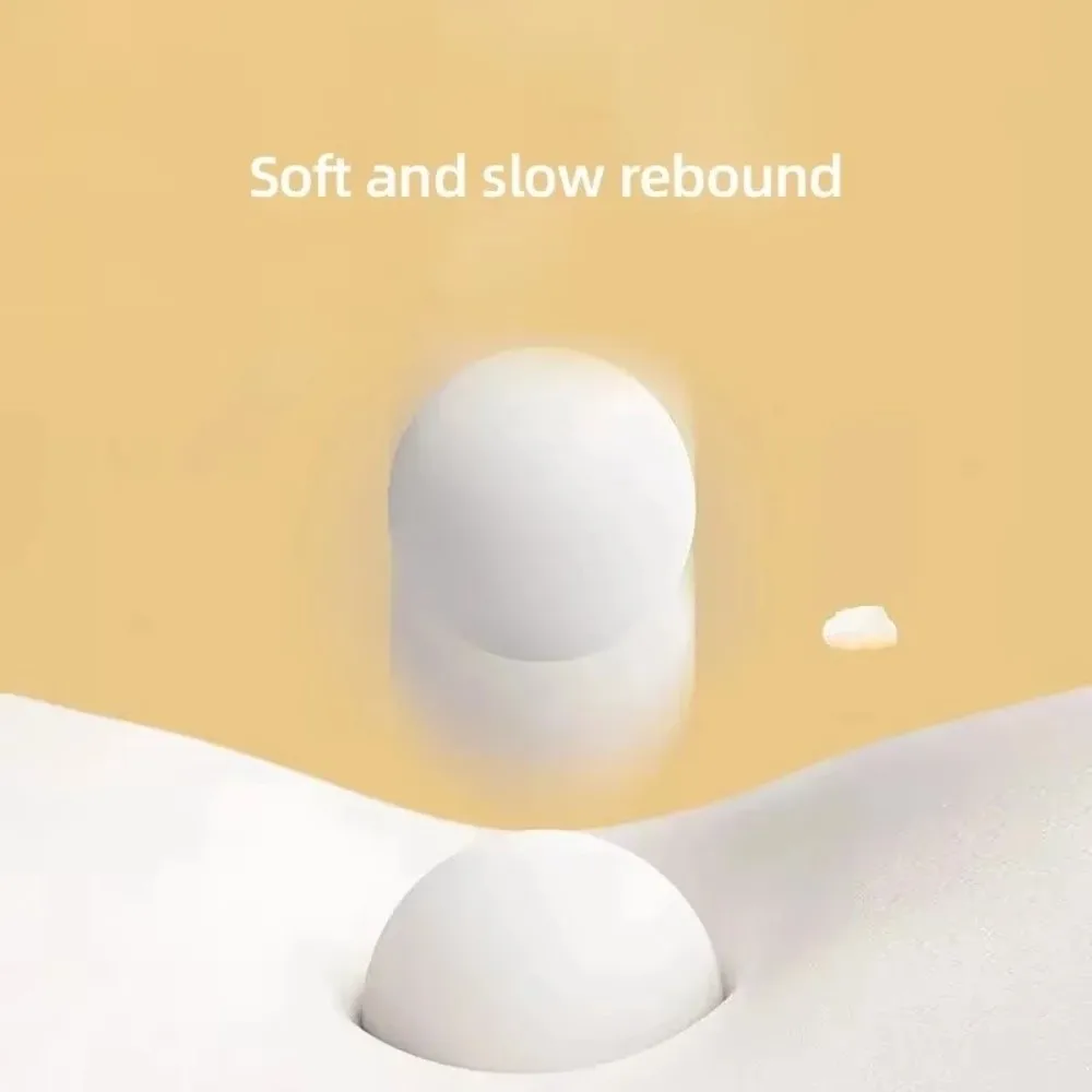 Ergonomic Design High Resilience Cushion Breathable Ultra Soft Office Cushion Anti-Slip High Resilience Tailbone Pillow Car Seat