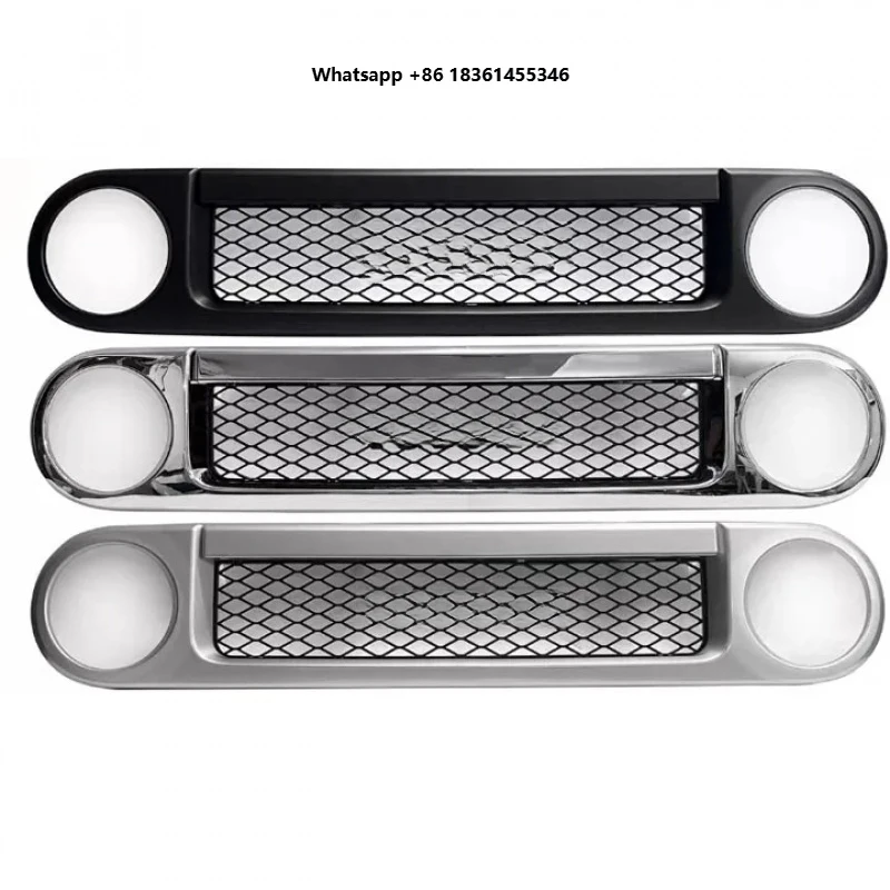 

For FJ Cruiser Front Grille Direct Replacement Radiator Grill Panel Wear Resistant Exterior Repair Parts 2007-2014