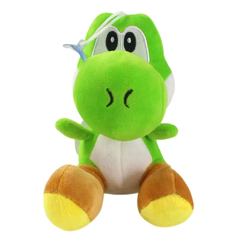 Juguetes de peluche de Super Bros Green Yoshi para niños, muñeco de peluche de dragón Yoshi, animales de peluche suaves, regalos para niños, 10 colores, 18cm