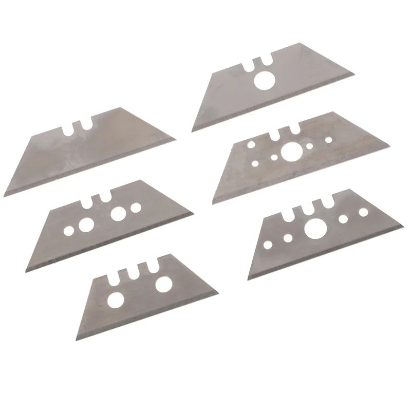 10 pz/set lama trapezoidale lama di ricambio Art Craft Cutter strumento di processo fai da te strumento di taglio multifunzione parti di strumenti