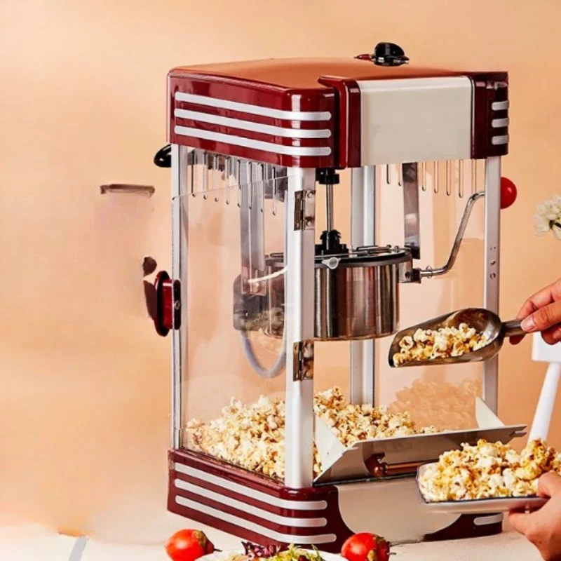 Popcorn machine household small commercial automatic stall special old-fashioned new style mini children's popping machine