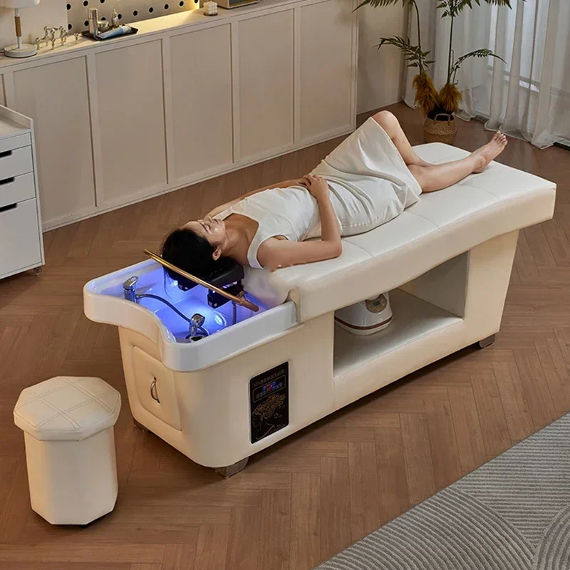 

Hairstyle Hair Washbasins Women's Beauty Salon Chairs Spa Hairdresser Washbasin Living Room Cama Abatible Japanese Water Jet