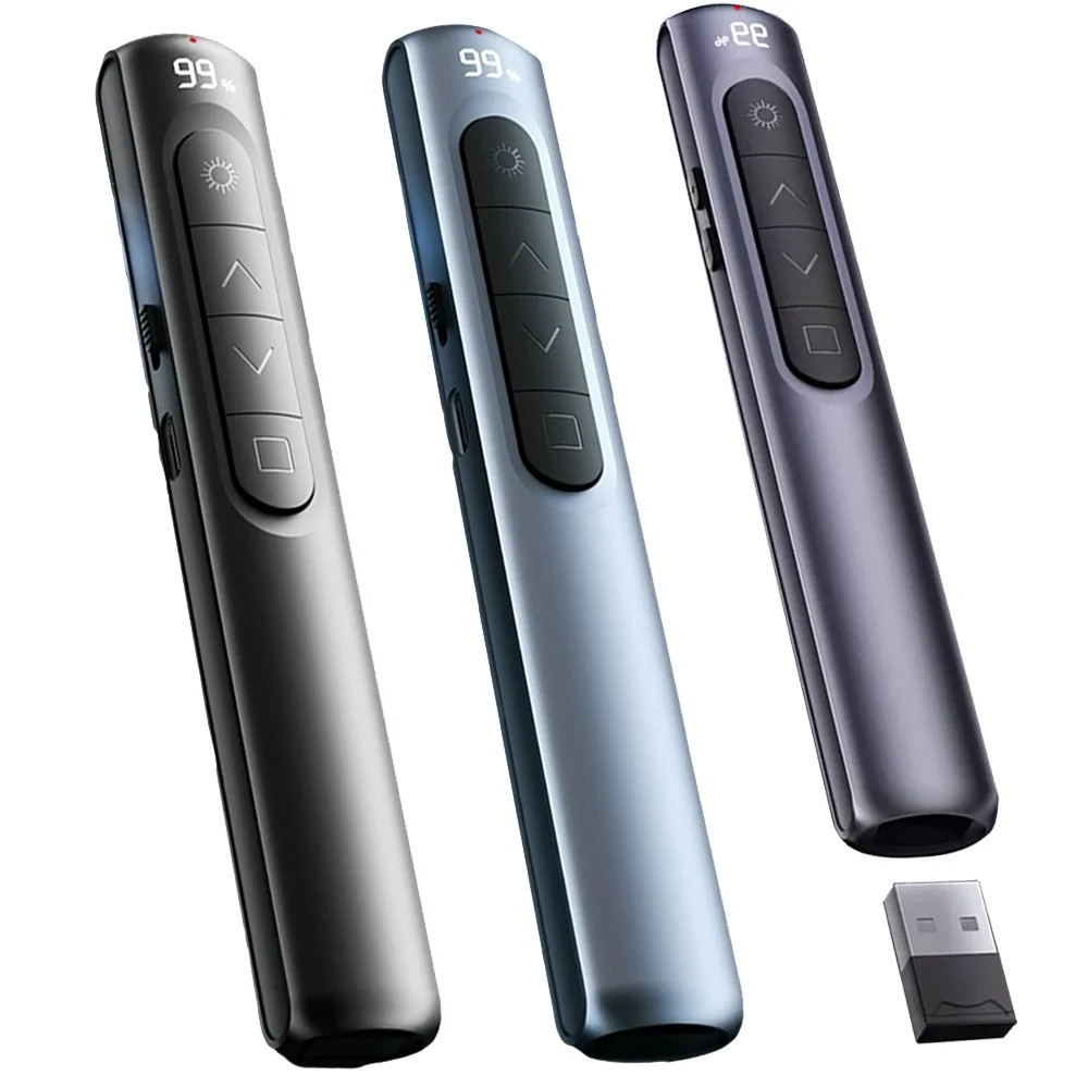 

Wireless Presenter Laptop RF 2.4GHz USB Remote Control Flip Pen For Powerpoint Presentation Pointer Clicker PPT Slide Advancer