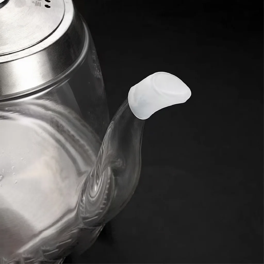 Kitchen Gadgets For Small Kitchens - ที่ป้องกันฝุ่นสำหรับพวยกาชงชาซิลิโคน ป้องกันการชนกระแทกสำหรับกาต้มน้ำเซรามิก อุปกรณ์ป้องกันฝุ่นสำหรับเครื่องใช้ในครัวเรือน