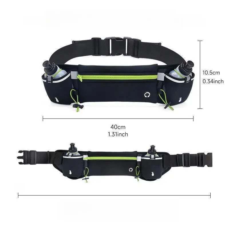 2024 New Unisex Outdoor Sports Waist Bag Fitness Multifunctional Storage Kettle Bag Close Fitting Marathon Sports Bag