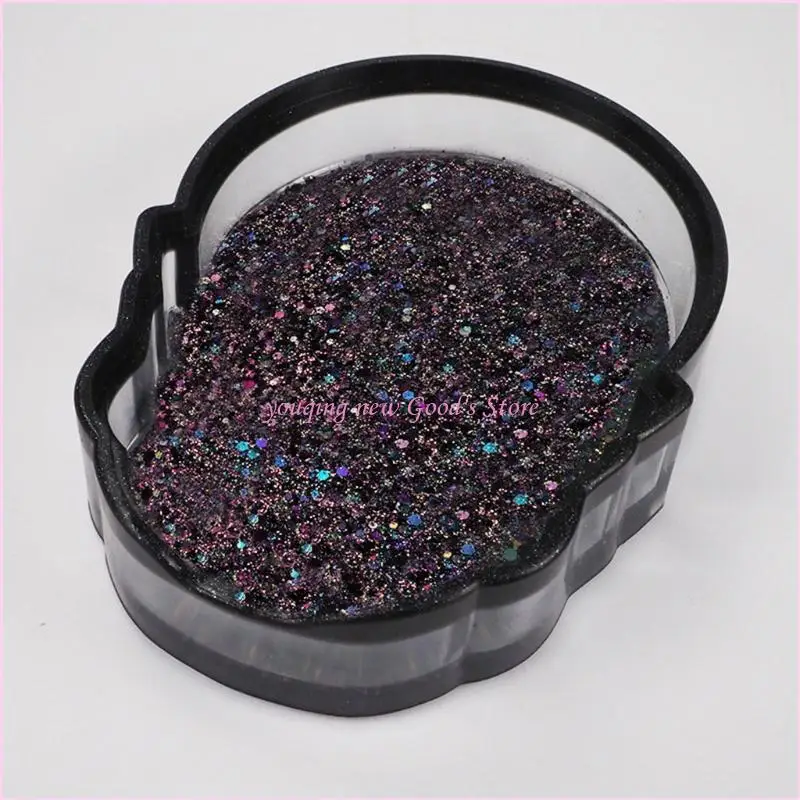 57QA Resin Tray Mold DIY Epoxy Crystal Halloween Skull Storage Box Mold Silicone Resin Mold for DIY Craft Jewelry Storage