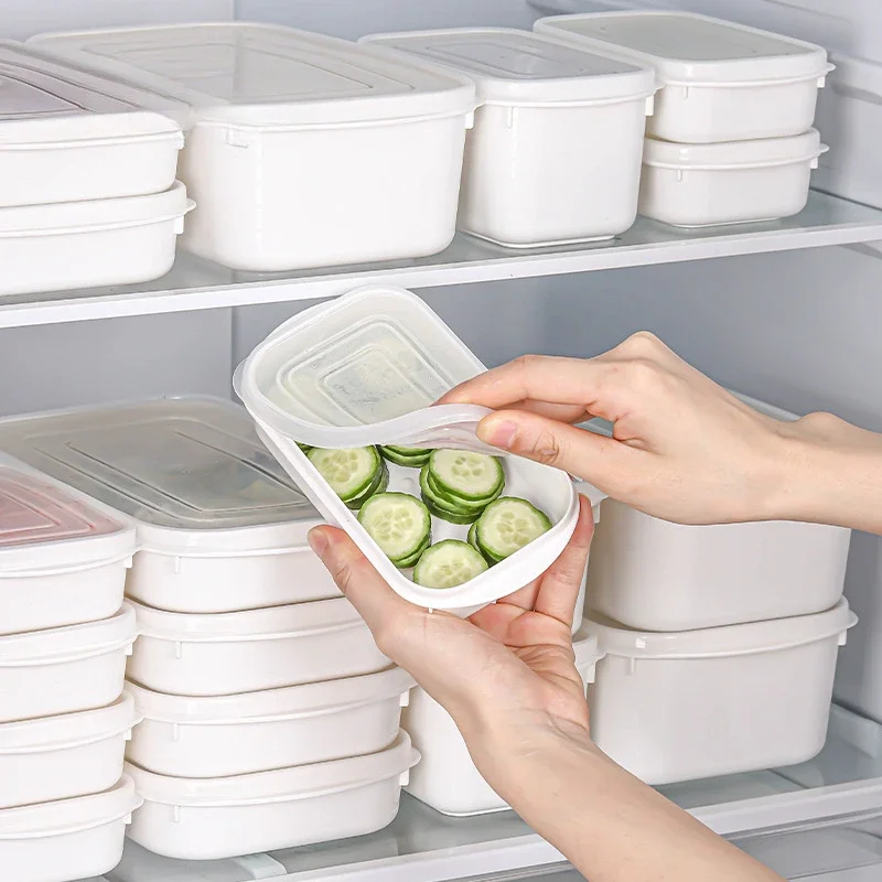 Refrigerator Fresh-keeping Box Frozen Meat Packaging Food Grade Frozen Storage Box Vegetable Preparation Box