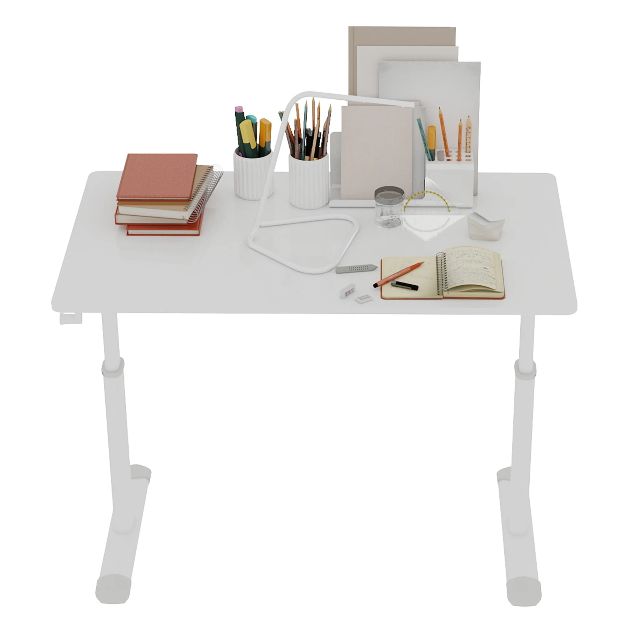 60*100cm Höhenverstellbarer Schreibtisch für Kinder & Erwachsene, Multifunktionales Kompaktdesign für Zuhause & Büro – Detail 16