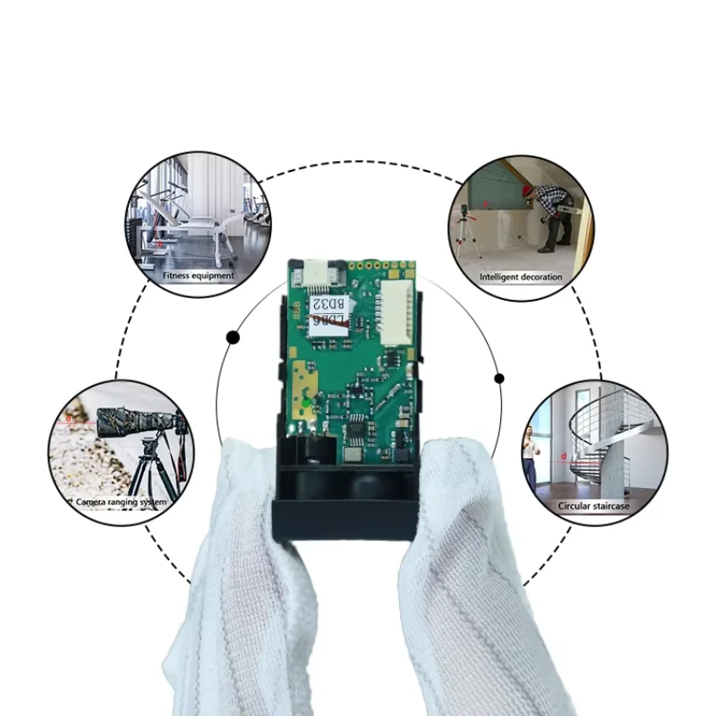 Park Distance Sensors Kit 40m Laser Sensor Price 30m Distance 2mm Short Range Laser Distance Sensor Dron-e With USB