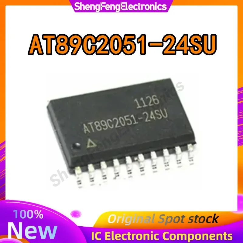 

5PCS AT89C2051-24SU AT89C2051-24 AT89C2051 AT89C AT89 AT IC Chip SOP20 in Stock 100% New Origin