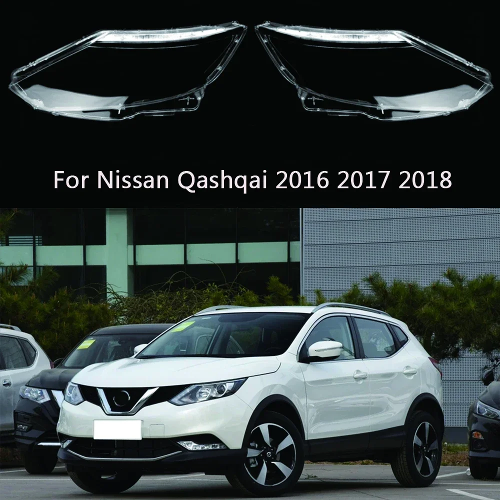 

Для Nissan Qashqai 2016 2017 2018 автомобильные аксессуары Заменить прозрачную лампу налобный фонарь крышки объектива