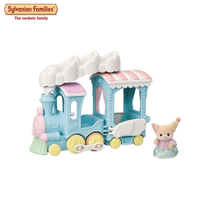 Authentic Sylvanian Families Anime Character Simulation Playhouse Toy Room Decoration Toy Christmas Gift