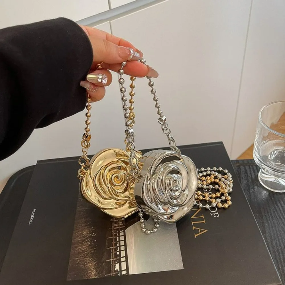 

2025 Fashion Floral Shoulder Crossbody Bags For Women Luxury Lipstick Mini Bags Ladies Coin Purse Handbags Women Evening Bag