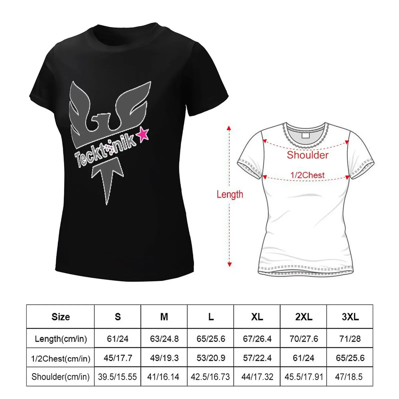 Tecktonik Dance Style T-Shirt graphics female Short sleeve tee aesthetic clothes white t-shirt dress for Women sexy