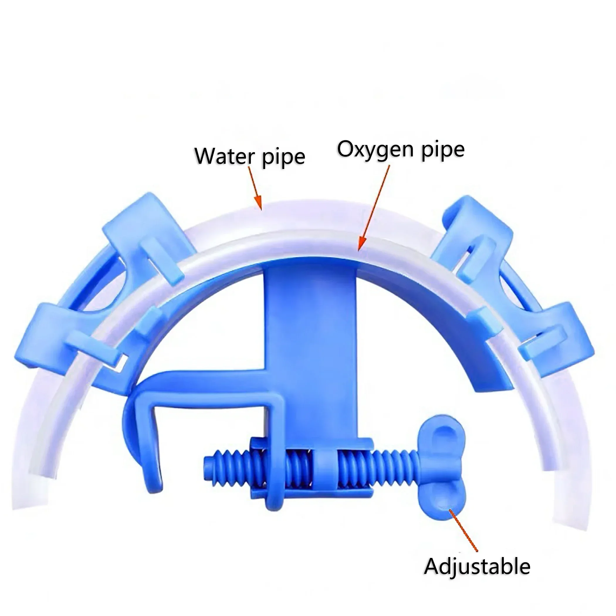 Aquarium Water Pipe Tube Holder for Mount Filtration Hose Inflow Outflow Tube Fish Tank Firmly Hold Fixing Clip Aquarium Tool