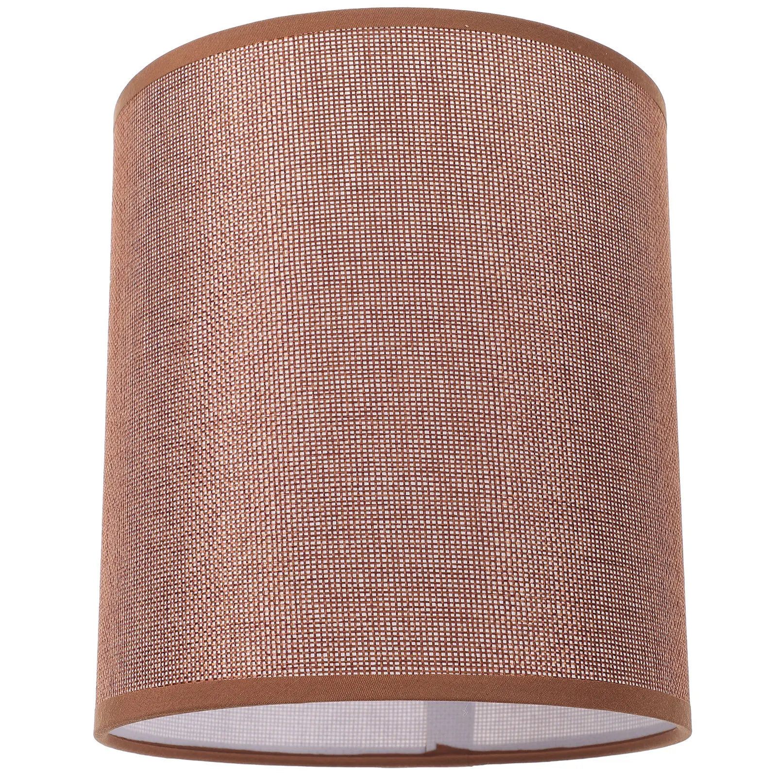 

Replacement Linen Lamp Shade Table Light Cover Desktop Lampshade E27 Fabric Lamp Cover for Indoor Use Bedroom Living Room