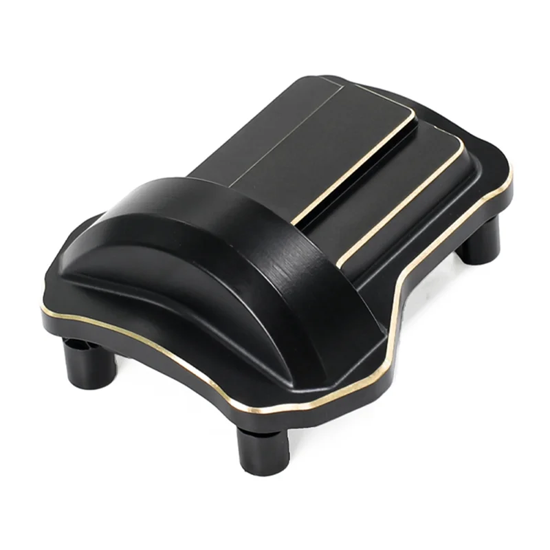 Латунная крышка переднего и заднего дифференциала для 1/10 RC Crawler FMS FCX10 RC Crawler, обновления автомобиля, детали, аксессуары