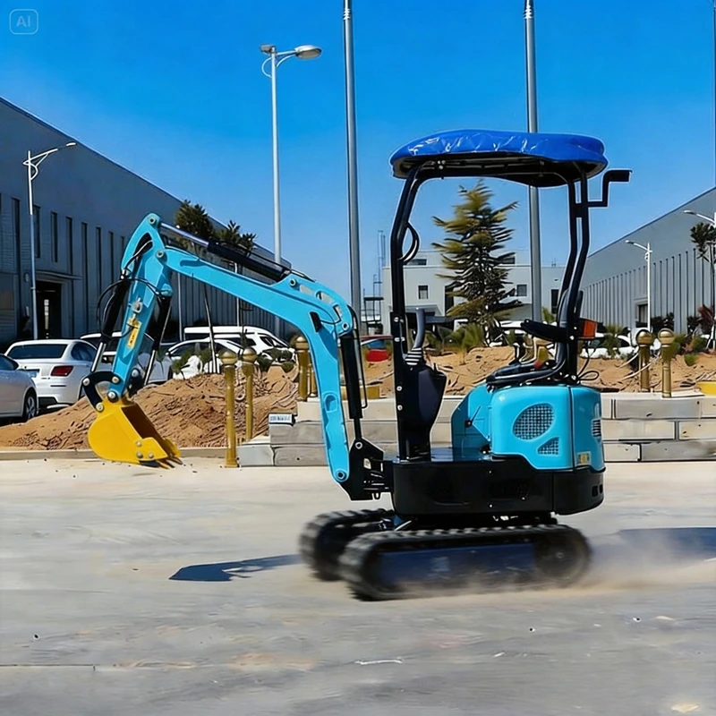 

1.0/1.2Ton mini excavator kubota engine Epa/Euro 5 Europe Agricultural Construction mini diggers excavator europe