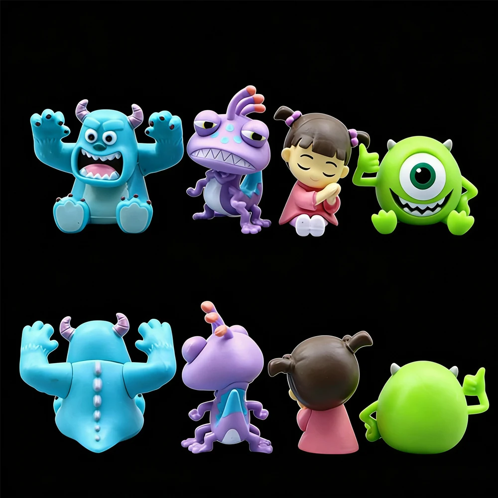 

Anime Figures University Monsters Inc Figures James P. Sullivan Michael Wozosky Randall Boggs Q Version Model Toy Christmas Gift