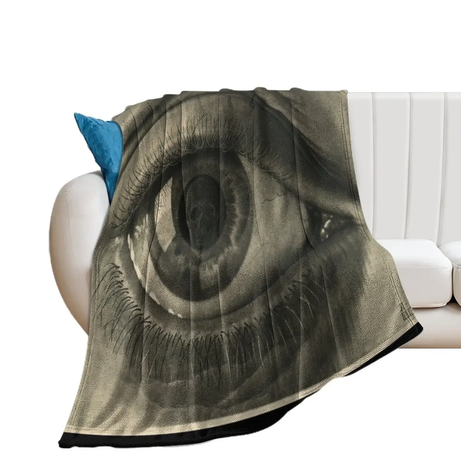 

Escher - Eye Throw Blanket funny gift Decorative Throw Blankets